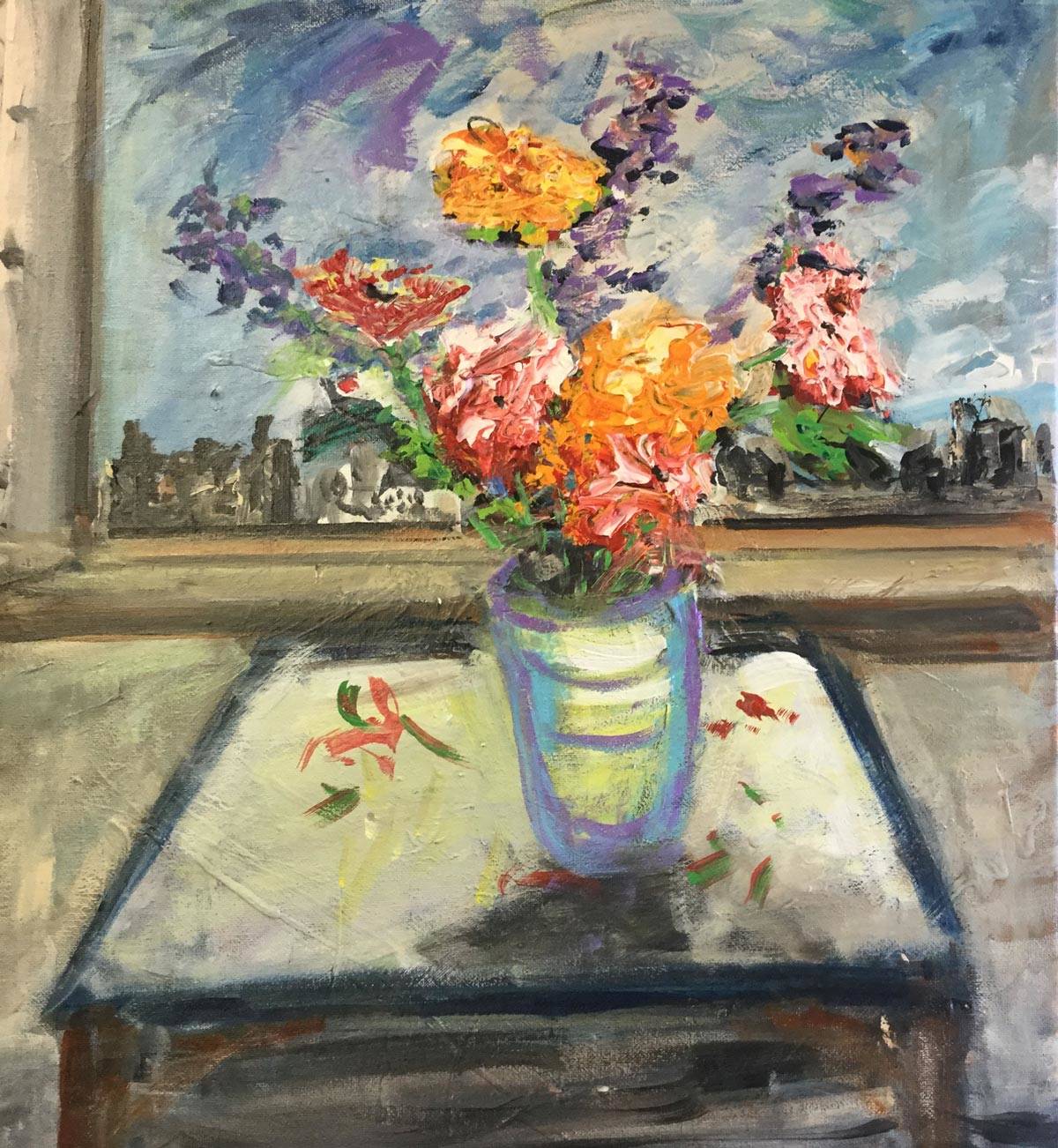 Flowers on Table 16-X-20